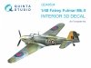 Quinta Studio QD48534 Fairey Fulmar Mk.II 3D-Printed & coloured Interior on decal paper (Trumpeter) 1/48